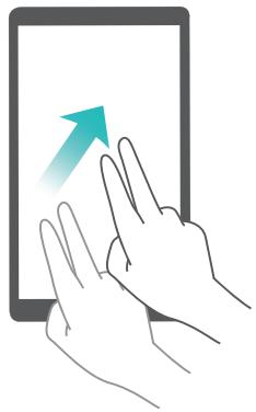 HUAWEI MATE 8 - Utilisation des gestes d'agrandissement - 2