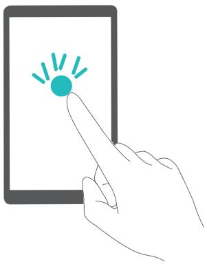 HUAWEI MATE 8 - Utilisation des gestes d'agrandissement - 1