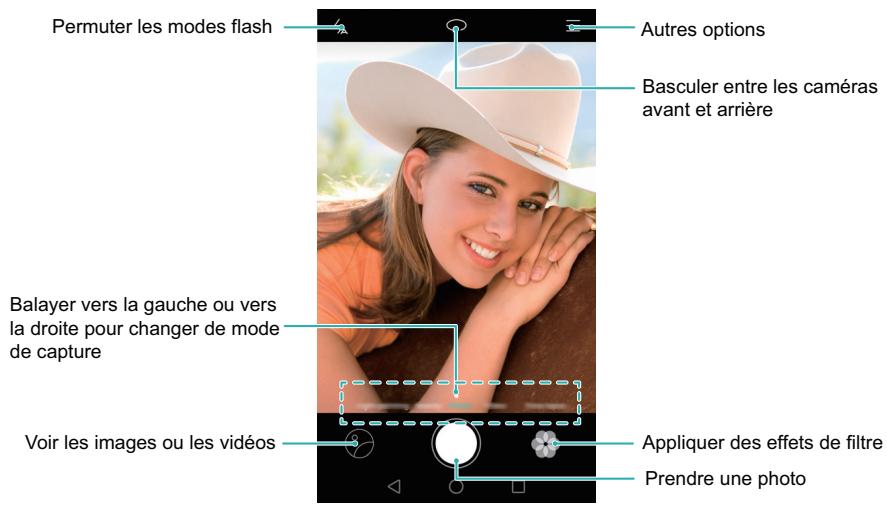 HUAWEI MATE 8 - Accéder au viseur - 1