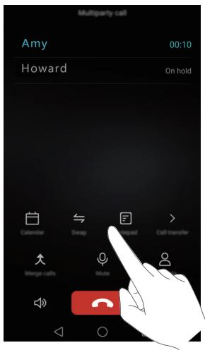 HUAWEI MATE 8 - Répondre à un double appel - 1