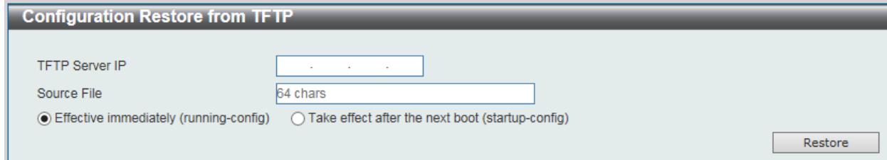 D-LINK DGS-1100-24P - Configuration Restore from TFTP - 1