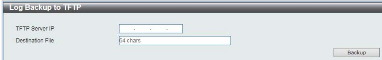 D-LINK DGS-1100-24P - Log Backup to TFTP - 1