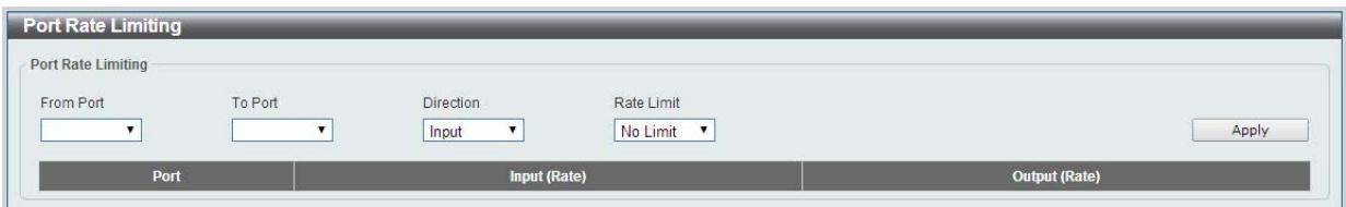 D-LINK DGS-1100-24P - Port Rate Limiting - 1