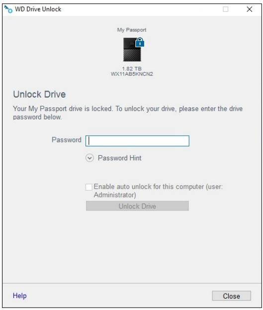WD MY PASSPORT ULTRA - The dialog box that appears depends on the installation option you selected at Step 3: - 6