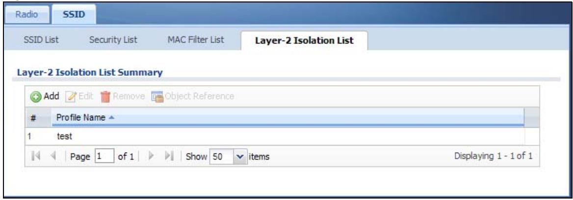 ZYXEL NWA5123AC - Layer-2 Isolation List - 2