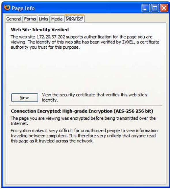 ZYXEL NWA5123AC - Firefox - 3