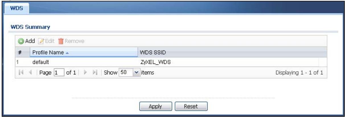 ZYXEL NWA5123AC - WDS Profile - 1