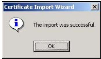 ZYXEL NWA5123AC - The file name and path of the certificate you double-clicked should automatically appear in the File name text box. Click Browse if you wish to import a different certificate. - 5