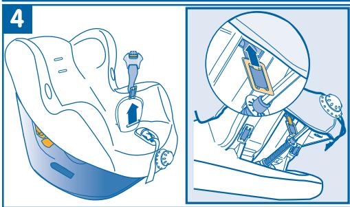 BEBE CONFORT OXYGEN - REGOLAZIONE IN ALTEZZA DELLE BRETELLE. - 3