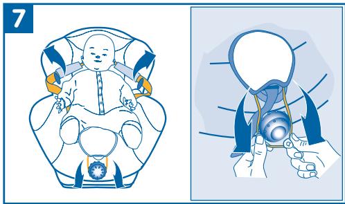 BEBE CONFORT OXYGEN - Anschnallen des Kindes - 3