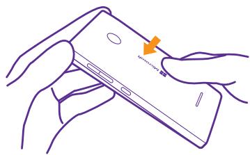 MICROSOFT LUMIA 435 - Retirer la façade arrière - 1