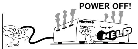 KENWOOD P 110 - P-110S - Safety precautions - 6