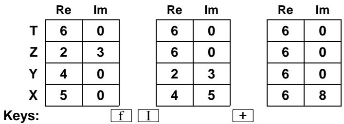 HP 15C - Entering Complex Numbers - 3