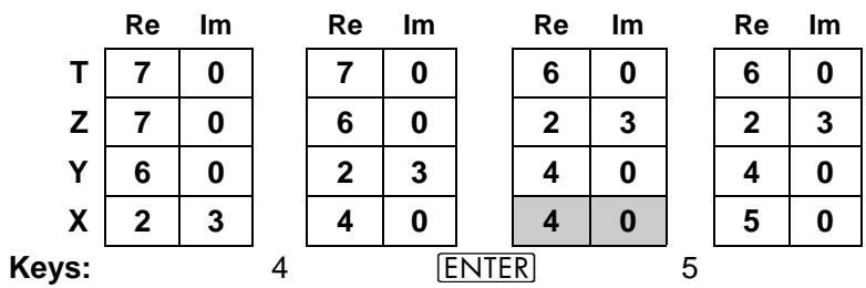 HP 15C - Entering Complex Numbers - 2