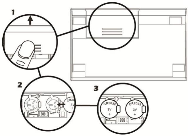 HP 15C - Installing New Batteries - 1