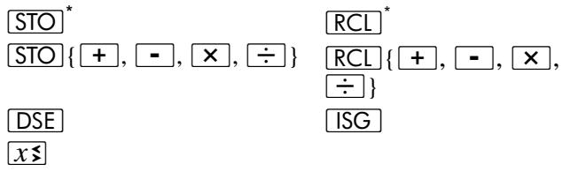 HP 15C - Using a Matrix Element With Register Operations - 1