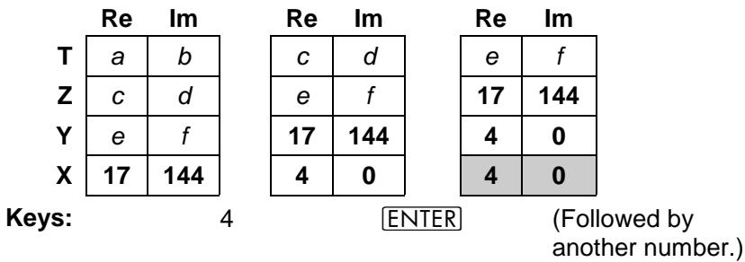 HP 15C - Clearing a Complex Number - 4