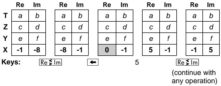 HP 15C - Clearing a Complex Number - 2
