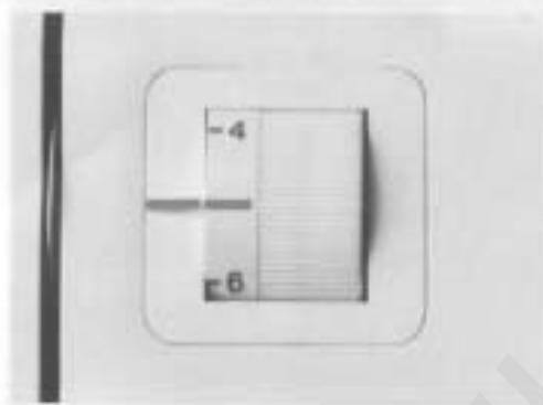 BERNINA 1005 - Supplementary thread guide on handle - 2