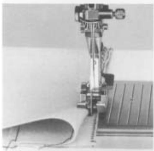 BERNINA 1005 - Zip fastener inserted flat - 1