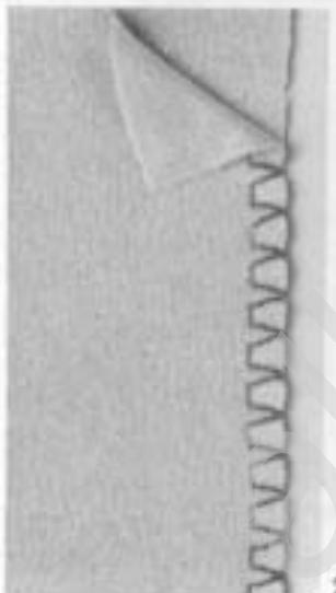 BERNINA 1005 - Satin stitch - close zig-zag - 2