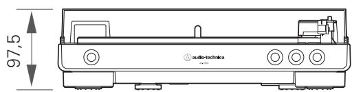 AUDIO TECHNICA ATLP6 - Lors du transport de la platine - 2
