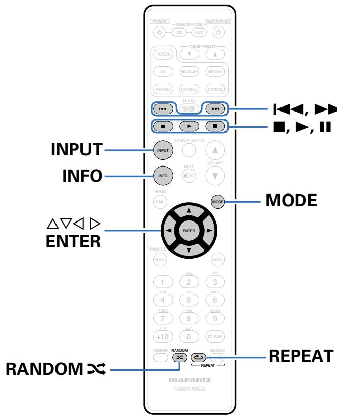 MARANTZ CD6005 - Lecture du contenu d'un dispositif mémoire USB - 1