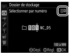 NIKON D5 - Choisissez sélectionner par numéro. - 1