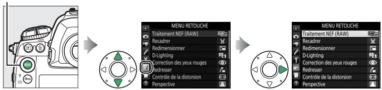NIKON D5 - Commande MENU - 1