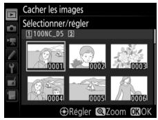 NIKON D5 - Choisissez sélectionner/régler. - 1