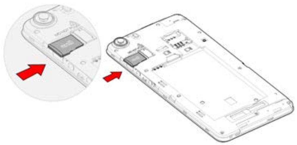 WIKO LENNY 3 - ~ Installation de la carte mémoire - 1
