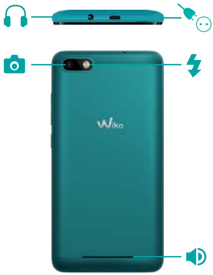 WIKO LENNY 3 - Beschreibung Ihres Gerätes - 1