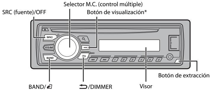 PIONEER DEH-1700UB - Procedimientos iniciales - 1