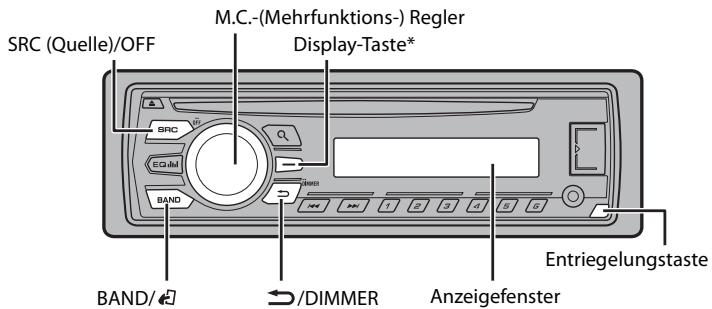 PIONEER DEH-1700UB - Grundlagen der Bedienung - 1