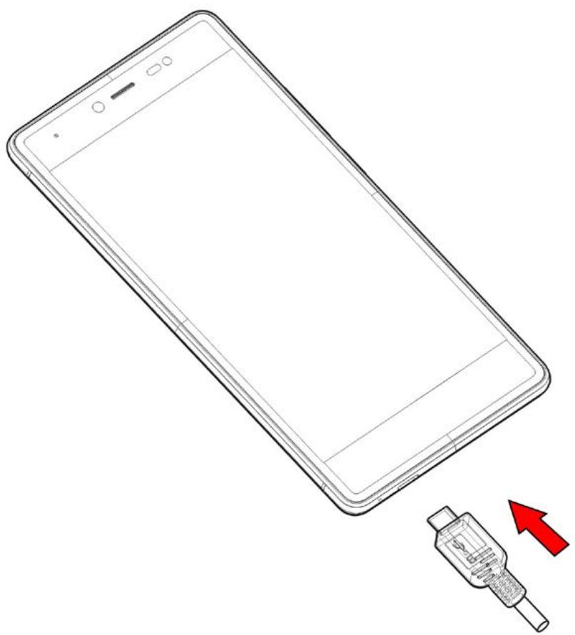 WIKO FEVER 4G - Aufladen des Akkus - 1