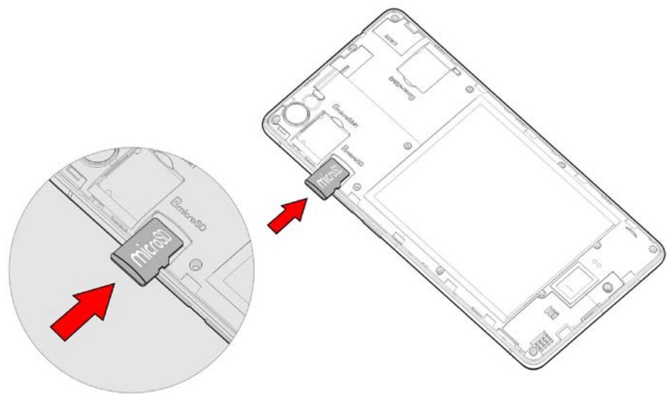 WIKO FEVER 4G - Installazione della Micro SD - 1