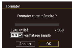 CANON X MARK II - Formatage simple - 1