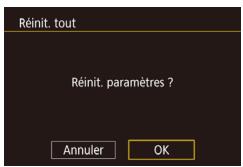 CANON X MARK II - Rétablissement des réglages par défaut de l'appareil photo - 1