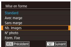CANON X MARK II - Choisissez le type de papier. - 1