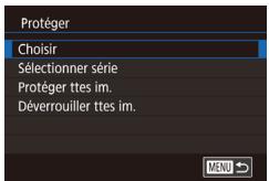 CANON X MARK II - Accédez à l'écran de réglage. - 1