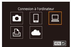 CANON X MARK II - Accédez au menu Wi-Fi. - 2