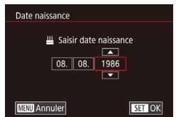 CANON X MARK II - Enregistrez les informations de visage. - 3