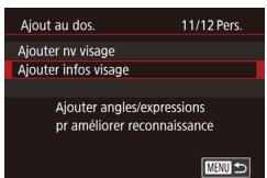 CANON X MARK II - Remplacement et ajout des informations de visage - 1