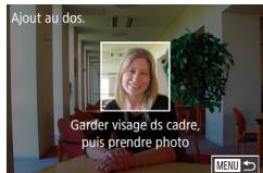 CANON X MARK II - Enregistrement des informations d'identification de visage - 4