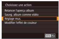 CANON X MARK II - Choisissez les éléments de l'album. - 1