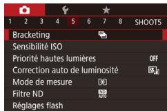 CANON X MARK II - Bracketing de la mise au point (Mode Focus-BKT) - 3