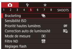 CANON X MARK II - Bracketing d'exposition automatique (Bracketing) - 3