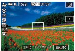 CANON X MARK II - Activez le mode [Av]. - 1