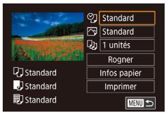 CANON X MARK II - Configuration des réglages d'impression - 3