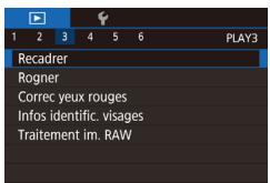 CANON X MARK II - Utilisation du menu - 1